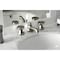 Kingston Brass KS4468RX Widespread Bathroom Faucet with Brass Pop-Up, Brushed Nickel KS4468RX - alternate 2